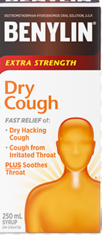 
                  
                    Load image into Gallery viewer, Benylin Dry Cough Syrup With Extra Strength
                  
                