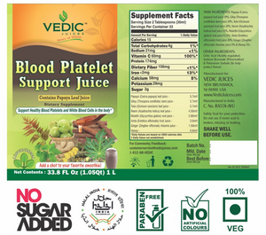 
                  
                    Load image into Gallery viewer, Vedic Blood Platelet Support Juice
                  
                