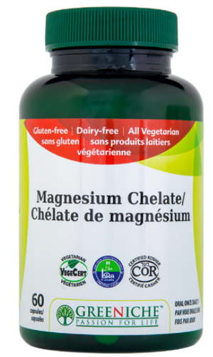 
                  
                    Load image into Gallery viewer, Magnesium Chelate 100mg (VegCap)
                  
                